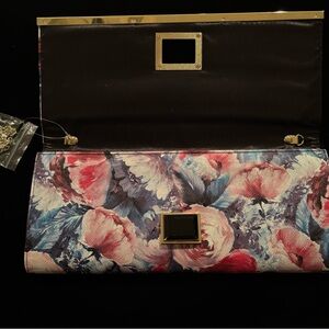 Floral Clutch Bag
